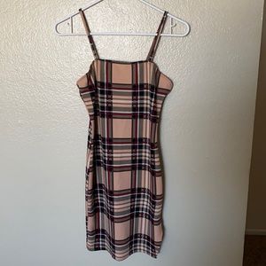 SHEIN plaid dress